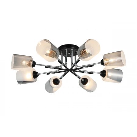 26012/8 CHROME+BLACK (1) Люстра RL 