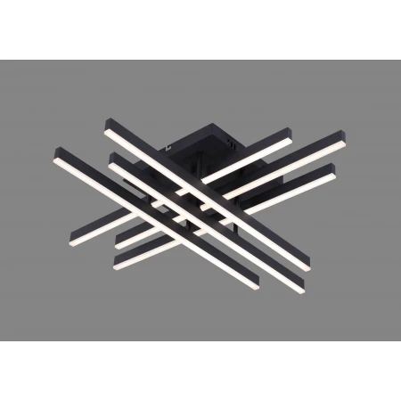 L055/3+3 BK (1) Люстра MN 