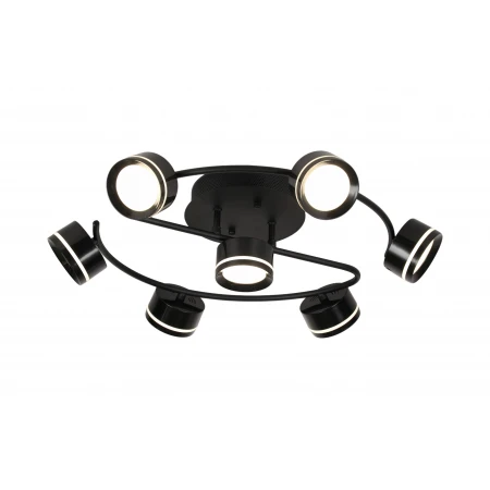 9493/6+1 BLACK (1) Люстра (RL) 