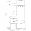 Стенка для прихожей Berlin 22