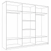 Шкаф-купе Кааппи 6 1800x600