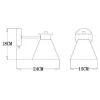 Бра Arte Lamp Tyler A1031AP-1WH
