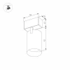 Трековый светодиодный светильник Arlight Mag-Spot-45-R85-12W Warm3000 032647 Трековый светодиодный светильник Arlight Mag-Spot-45-R85-12W Warm3000 032647