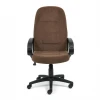 Кресло СH747, коричневый, флок