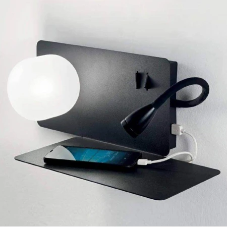 Бра Ideal Lux BOOK-2 AP NERO