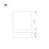 Потолочный светодиодный светильник Arlight SP-Quadro-S600x600-60W Day4000 034806