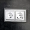 Розетка с заземлением, шторками и USBх2 Werkel белый W1171501 4690389155345