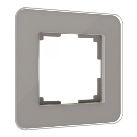 Рамка Werkel Elite на 1 пост дымчатый W0012417 4690389180644