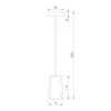 Подвесной светодиодный светильник Eurosvet Bonaldo 50246/1 Led золото