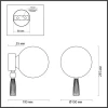 Бра Odeon Light Exclusive Palle 5405/1W Бра Odeon Light Exclusive Palle 5405/1W
