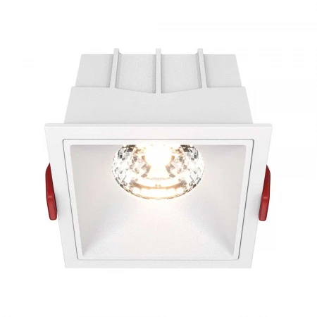 Встраиваемый светильник Maytoni Alfa LED DL043-01-15W3K-D-SQ-W