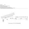 Трековый светодиодный светильник Crystal Lux CLT 0.33 001 30W WH M4000K