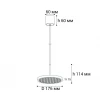 Подвесной светодиодный светильник Italline IT08-8022 white 3000K