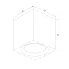Потолочный светодиодный светильник Elektrostandard Matrix 25051/LED a065283