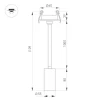 Встраиваемый светодиодный спот Arlight LGD-Periscope-R55-9W Warm3000 045203