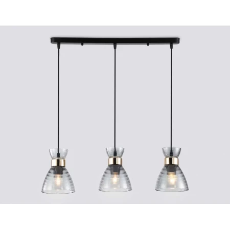 Светильник подвесной со стеклянными плафонами Ambrella light Traditional TR3407