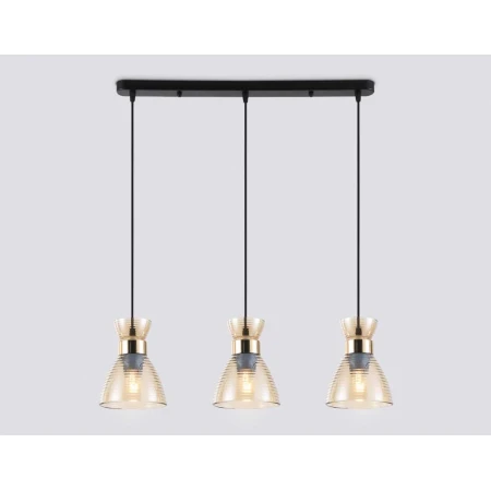 Светильник подвесной со стеклянными плафонами Ambrella light Traditional TR3404