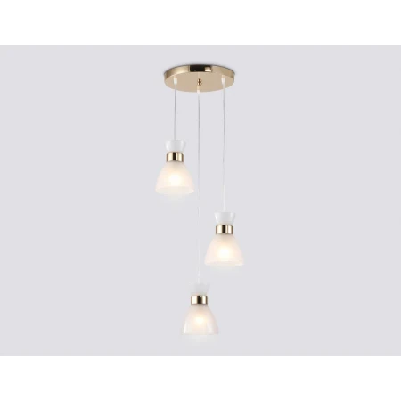 Светильник подвесной со стеклянными плафонами Ambrella light Traditional TR3402