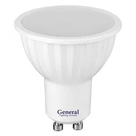 Лампа светодиодная General GLDEN-MR16-B-7-230-GU10-4000