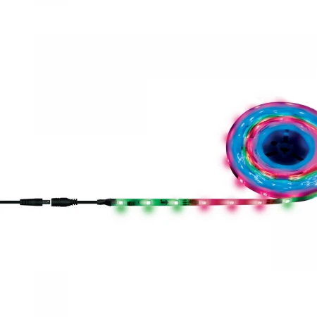 Светодиодная влагозащищенная лента Uniel 7,2W/m 30LED/m 5050SMD RGB 10M ULS-F20-5050-30LED/m-10mm-IP65-DC12V-7,2W/m-10M-RGB Smart UL-00001859