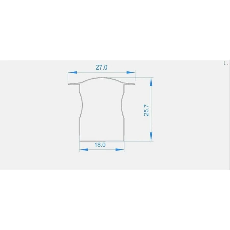 Заглушка Deko-Light End Cap F-ET-04-12 Set 2 pcs 978721