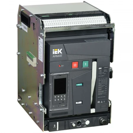 AR-A2C TD16 3P W HR/VR Выключатель автоматический воздушный 55кА IEK AR-ACB-3VA-055-1600A-TDCF