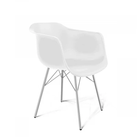 Стул Sheffilton SHT-ST31/S64 белый / хром лак 7554867704