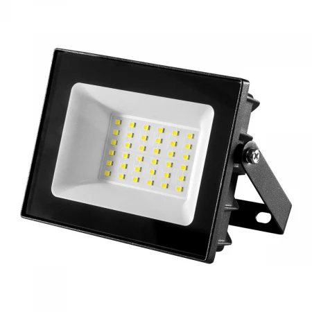 Прожектор светодиодный ELFLED, SMD, 50Вт, черный корпус, IP65, белый ELFLED-FL-50W-black-W