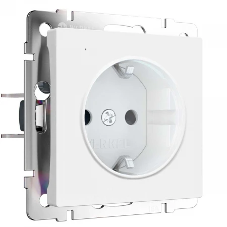 Розетка с подсветкой Werkel белый a069612