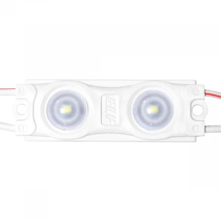 Модуль светодиодный ELF 2SMD диод 2835, с линзой, 160гр.,12В, IP 65, STD, красный ELF-2SMD2835std R