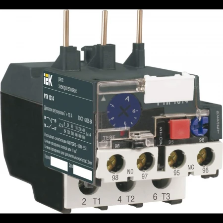 Реле РТИ-1303 электротепловое 0,25-0,4А IEK DRT10-C025-D004