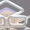 Потолочная светодиодная люстра Reluce 09821-3.3-4+4 WH (RGB)