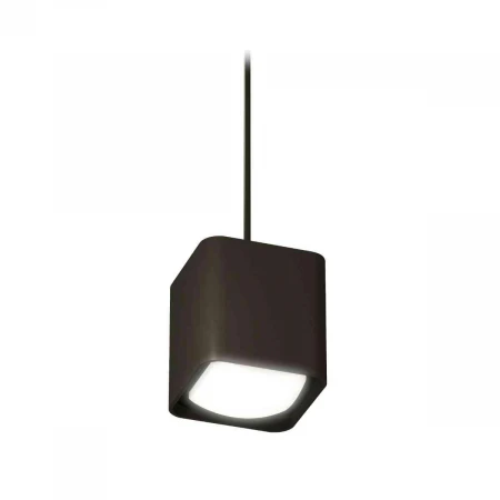 Комплект подвесного светильника Ambrella light Techno Spot XP7841002 SBK/FR черный песок/белый матовый (A2311, C7841, N7756)