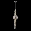 Подвесной светодиодный светильник Crystal Lux Navajo SP3W Led Chrome