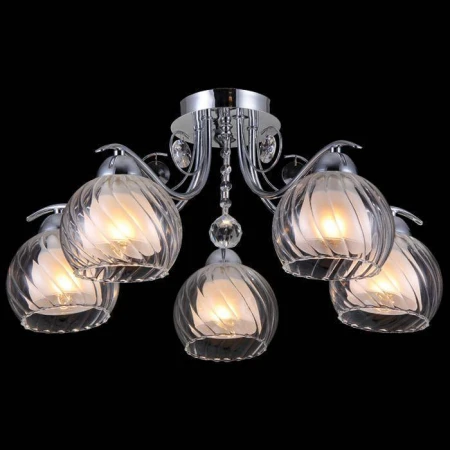 Люстра Natali Kovaltseva 11404/5С CHROME 11404