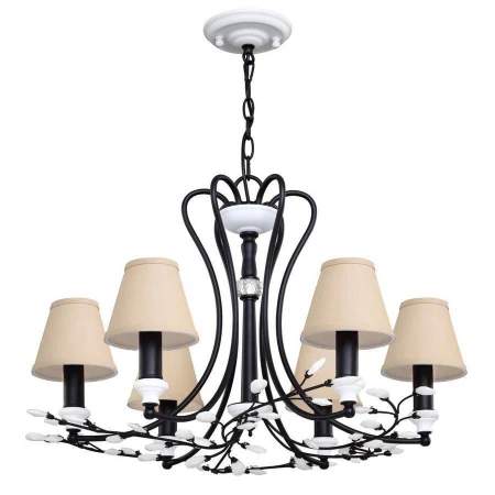 Люстра Favourite 2174-6P Laurel black