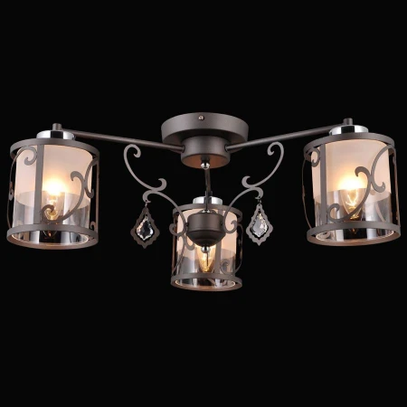 Люстра Natali Kovaltseva FIORD 75120/3C ANTIQUE GRAY FIORD