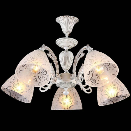 Люстра Natali Kovaltseva 75030-5C WHITE MARTINEZ II