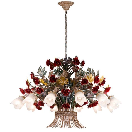 Люстра Lucia Tucci Fiori di rose 1760.12 Fiori di rose