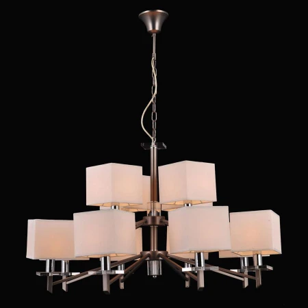 Люстра Natali Kovaltseva 75008/12C SILVER GRAY Casana