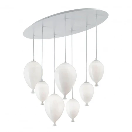 Подвесная люстра Ideal Lux Clown SP7 Bianco