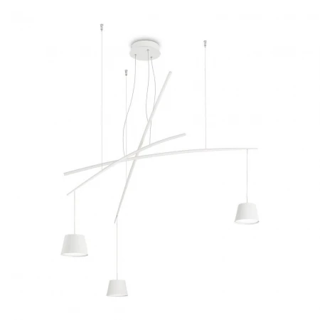 Подвесная люстра Ideal Lux Fish SP3 Bianco