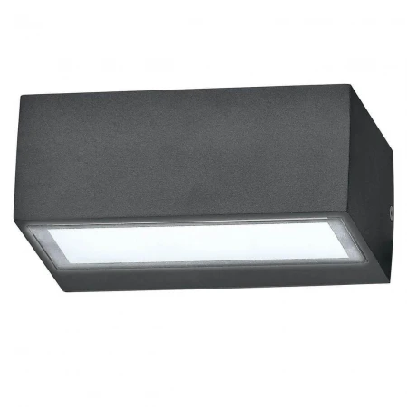Уличный настенный светильник Ideal Lux Twin Ap1 Big Antracite